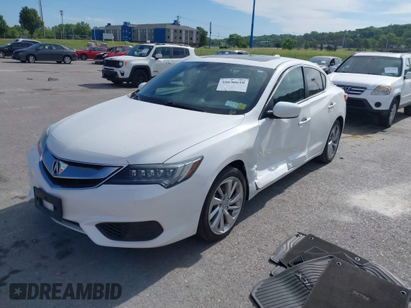 2016 Acura ILX Premium with VIN 19UDE2F77GA000859, listed as a IAAI auction lot 39630610 with 91,576 mi miles and . Bid and sale history available at DreamBid. Image 2.