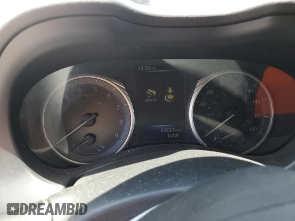 2017 Infiniti Q50 Sport with VIN JN1EV7AP1HM742295, listed as a Copart auction lot 61851655 with 69,227 mi miles and Salvage title. Bid and sale history available at DreamBid. Image 9.