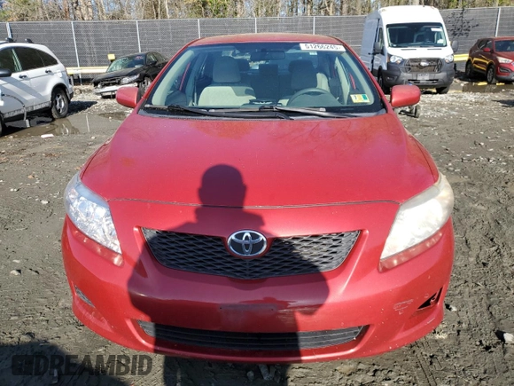 2009 Toyota Corolla with VIN 2T1BU40E29C089069, listed as a Copart auction lot 51266245 with 140,482 mi miles and Salvage Title. Bid and sale history available at carsss.com. Image 5.