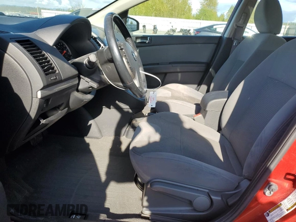 2011 Nissan Sentra SR with VIN 3N1AB6AP0BL639369, listed as a Copart auction lot 54150185 with 163,040 mi miles and Salvage Title. Bid and sale history available at DreamBid. Image 7.