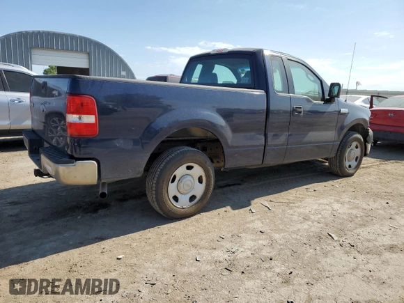 2005 Ford F-150 XL with VIN 1FTRF12W85NB33192, listed as a Copart auction lot 57240225 with 104,331 mi miles and Salvage title. Bid and sale history available at DreamBid. Image 3.