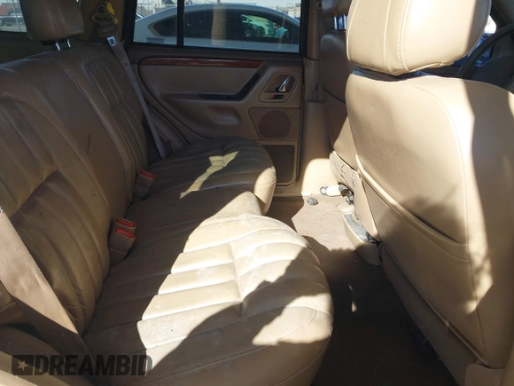 1999 Jeep Grand Cherokee Limited with VIN 1J4GW68NXXC727844, listed as a IAAI auction lot 41290773 with 222,838 mi miles. Bid and sale history available at carsss.com. Image 8.