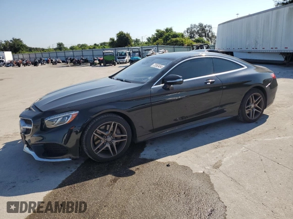 2017 Mercedes-Benz S 550 with VIN WDDXJ8FB1HA024368, listed as a Copart auction lot 72063484 with 44,182 mi miles and Salvage title. Bid and sale history available at DreamBid. Image 1.