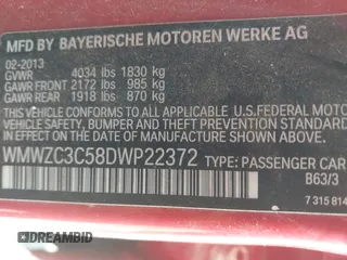 2013 MINI Countryman S z VIN WMWZC3C58DWP22372, wystawiony jako IAAI lot #41523123 z przebiegiem 50 410 mil mil oraz . Historia ofert i sprzedaży dostępna na DreamBid. Obrazek 9.