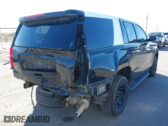 2020 Chevrolet Tahoe Commercial with VIN 1GNLCDEC4LR183215, listed as a IAAI auction lot 40783993 with 119,705 mi miles and . Bid and sale history available at DreamBid. Image 4.