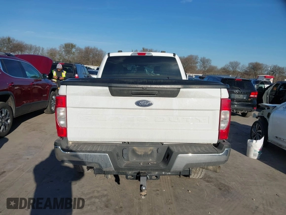 2021 Ford Super Duty F-250 SRW XL with VIN 1FT7W2B65MEC22603, listed as a IAAI auction lot 41251511 with 79,485 mi miles. Bid and sale history available at carsss.com. Image 17.