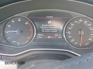 2018 Audi A4 Premium with VIN WAUDNAF47JA019737, listed as a IAAI auction lot 41506511 with 49,605 mi miles. Bid and sale history available at carsss.com. Image 7.