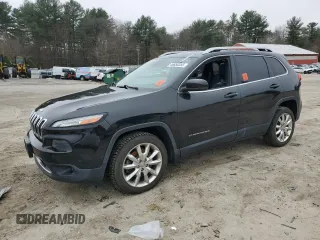 2014 Jeep Cherokee Limited with VIN 1C4PJLDB4EW162131, listed as a Copart auction lot 49656355 with 96,264 mi miles and Clean title. Bid and sale history available at DreamBid. Image 1.