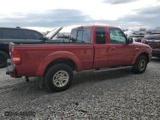 2008 Ford Ranger XLT with VIN 1FTYR44E58PB09692, listed as a Copart auction lot 83308114 with 133,064 mi miles and Salvage Title. Bid and sale history available at carsss.com. Image 3.