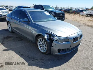 2014 BMW 5 Series 535i with VIN WBA5B1C59ED479688, listed as a IAAI auction lot 41680345 with 94,791 mi miles. Bid and sale history available at carsss.com. Image 1.