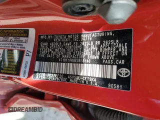 2014 Toyota Camry L with VIN 4T1BF1FK6EU816146, listed as a Copart auction lot 54849305 with 85,219 mi miles and Clean Title. Bid and sale history available at DreamBid. Image 12.