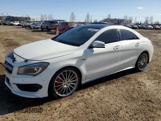 2015 Mercedes-Benz CLA 45 AMG with VIN WDDSJ5CB7FN195208, listed as a Copart auction lot 53161445 with 160,576 mi miles and Clean Title. Bid and sale history available at DreamBid. Image 1.