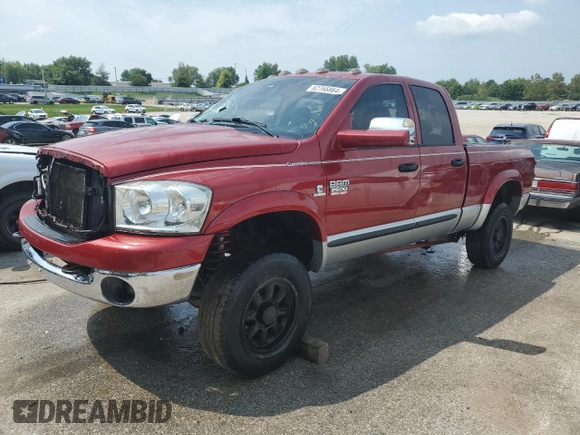 2007 Dodge Ram 2500 SLT with VIN 3D7KS28C77G759463, listed as a Copart auction lot 62766864 with 212,938 mi miles and Salvage Title. Bid and sale history available at carsss.com. Image 1.