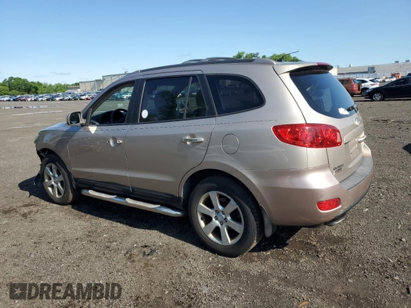 2007 Hyundai Santa Fe SE with VIN 5NMSH13E87H011742, listed as a Copart auction lot 57770685 with 140,047 mi miles and Salvage title. Bid and sale history available at DreamBid. Image 2.