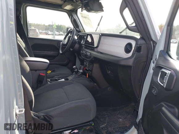 2024 Jeep Wrangler Sport S with VIN 1C4RJXN65RW166079, listed as a IAAI auction lot 41795439 with 14,937 mi miles and . Bid and sale history available at DreamBid. Image 5.
