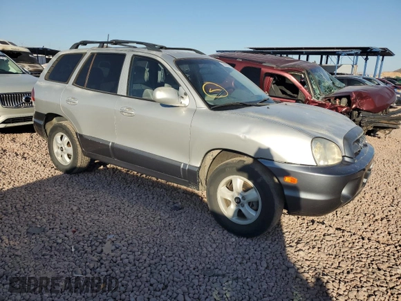 2005 Hyundai Santa Fe GLS with VIN KM8SC13E35U874870, listed as a Copart auction lot 75692594 with 103,884 mi miles and Clean Title. Bid and sale history available at carsss.com. Image 4.