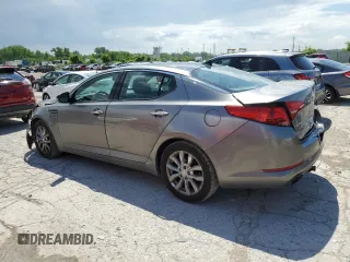 2013 Kia Optima EX with VIN 5XXGN4A7XDG222620, listed as a Copart auction lot 54328614 with 157,765 mi miles and Salvage title. Bid and sale history available at DreamBid. Image 2.