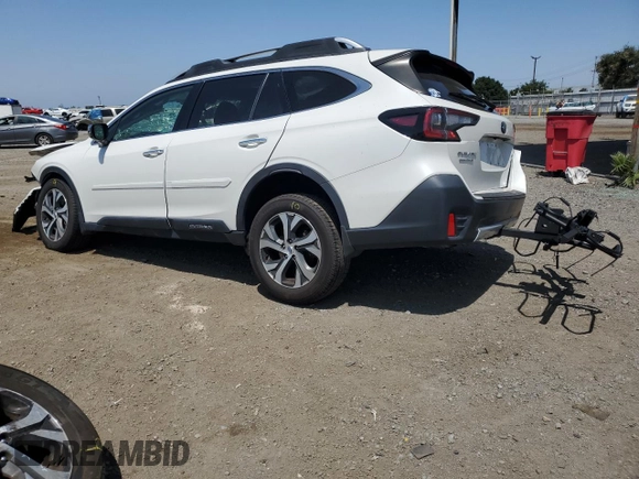 2021 Subaru Outback Touring XT with VIN 4S4BTGPD6M3197029, listed as a Copart auction lot 55700654 with Not provided miles and Non repairable. Bid and sale history available at DreamBid. Image 2.