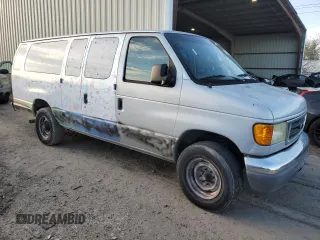 2006 Ford Econoline Passenger XL with VIN 1FBSS31L96HB43377, listed as a Copart auction lot 83358794 with 106,915 mi miles and Salvage Title. Bid and sale history available at carsss.com. Image 4.