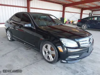 2011 Mercedes-Benz C-Class C 300 Sport with VIN WDDGF5EB2BR144058, listed as a IAAI auction lot 42040730 with 143,113 mi miles. Bid and sale history available at carsss.com. Image 1.
