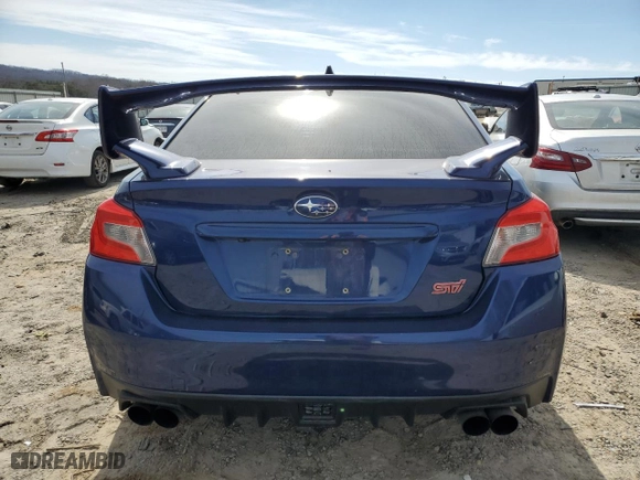 2018 Subaru WRX STI with VIN JF1VA2M63J9810352, listed as a Copart auction lot 46409115 with 109,645 mi miles and Salvage Title. Bid and sale history available at carsss.com. Image 6.