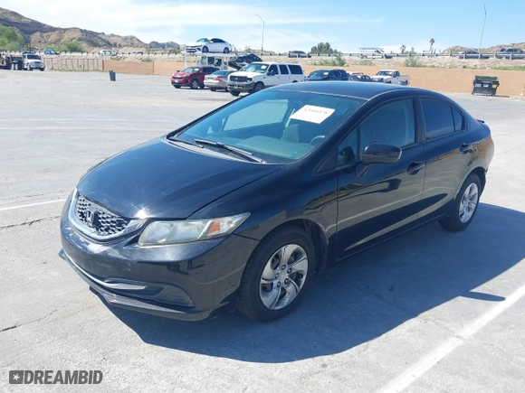 2014 Honda Civic Sedan LX with VIN 19XFB2F54EE265327, listed as a IAAI auction lot 42004378 with 78,981 mi miles. Bid and sale history available at carsss.com. Image 18.