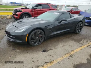 2015 Chevrolet Corvette 3LT with VIN 1G1YF3D77F5104967, listed as a Copart auction lot 55443035 with 124,152 mi miles and Clean title. Bid and sale history available at DreamBid. Image 1.