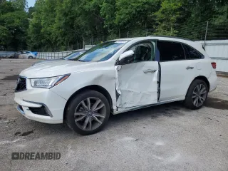2019 Acura MDX Advance z VIN 5J8YD3H88KL004738, wystawiony jako Copart lot #57095275 z przebiegiem 106 171 mil mil oraz Szkoda całkowita • Salvage title. Historia ofert i sprzedaży dostępna na DreamBid. Obrazek 1.