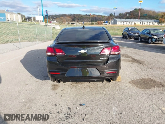 2015 Chevrolet SS with VIN 6G3F15RW9FL112284, listed as a IAAI auction lot 40749294 with 63,336 mi miles. Bid and sale history available at carsss.com. Image 16.