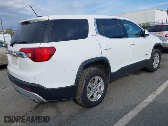 2019 GMC Acadia SLE with VIN 1GKKNKLA4KZ255943, listed as a IAAI auction lot 40596350 with 153,925 mi miles. Bid and sale history available at carsss.com. Image 4.
