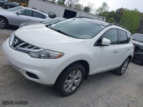 2014 Nissan Murano SL with VIN JN8AZ1MU6EW407746, listed as a IAAI auction lot 41934916 with 1 mi miles. Bid and sale history available at carsss.com. Image 13.
