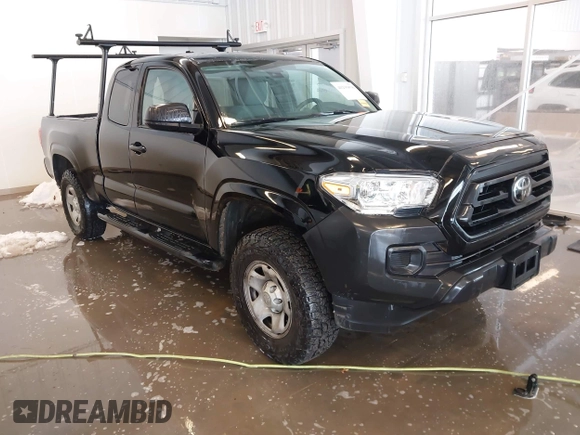 2023 Toyota Tacoma SR with VIN 3TYRX5GN2PT069110, listed as a IAAI auction lot 41235858 with 60,019 mi miles and . Bid and sale history available at DreamBid. Image 1.