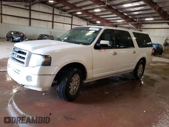 2013 Ford Expedition Max Limited with VIN 1FMJK2A59DEF28774, listed as a Copart auction lot 59143015 with 204,383 mi miles and Clean title. Bid and sale history available at DreamBid. Image 1.