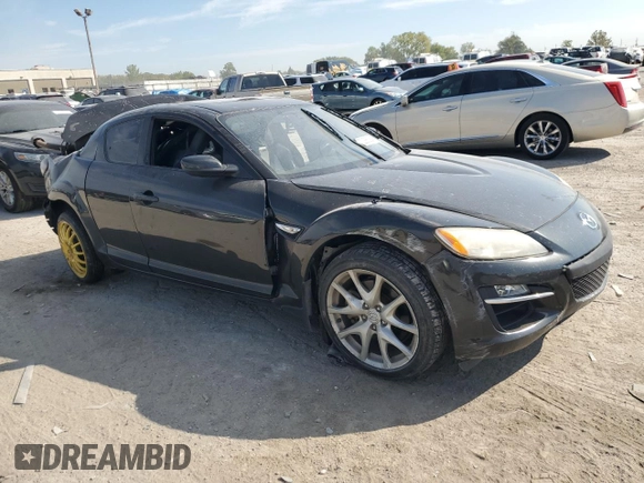 2011 Mazda RX-8 Grand Touring z VIN JM1FE1SM7B0405115, wystawiony jako Copart lot #72286084 z przebiegiem Nie podano mil oraz Szkoda całkowita • Salvage title. Historia ofert i sprzedaży dostępna na DreamBid. Obrazek 4.