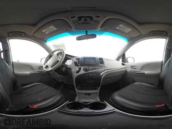 2012 Toyota Sienna SE with VIN 5TDXK3DC8CS276491, listed as a IAAI auction lot 41107014 with 96,266 mi miles. Bid and sale history available at carsss.com. Image 20.