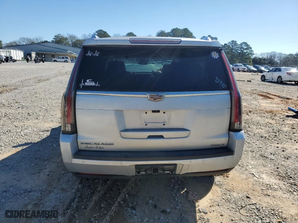 2017 Cadillac Escalade Luxury with VIN 1GYS4BKJ1HR293391, listed as a Copart auction lot 45992385 with 140,280 mi miles and Salvage Title. Bid and sale history available at carsss.com. Image 6.