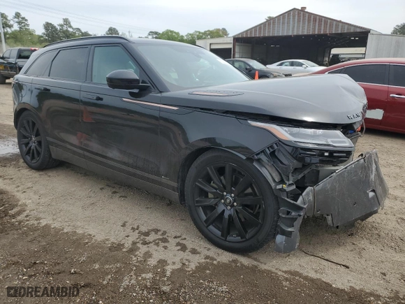 2018 Land Rover Range Rover Velar R-Dynamic HSE with VIN SALYM2RV2JA748674, listed as a Copart auction lot 50843565 with 55,695 mi miles and Salvage Title. Bid and sale history available at carsss.com. Image 4.