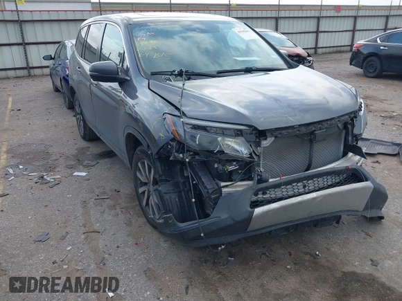 2020 Honda Pilot EX-L z VIN 5FNYF5H55LB028509, wystawiony jako IAAI lot #41945843 z przebiegiem Nie podano mil oraz . Historia ofert i sprzedaży dostępna na DreamBid. Obrazek 1.