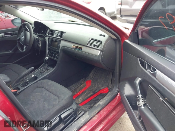 2016 Volkswagen Passat S with VIN 1VWAS7A39GC047145, listed as a IAAI auction lot 42306897 with 196,420 mi miles and . Bid and sale history available at DreamBid. Image 5.