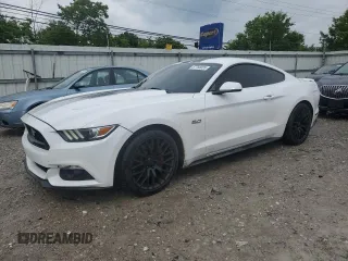 2017 Ford Mustang GT with VIN 1FA6P8CF9H5316263, listed as a Copart auction lot 57768035 with 112,936 mi miles and Salvage title. Bid and sale history available at DreamBid. Image 1.