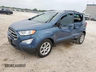 2021 Ford EcoSport SE с VIN MAJ3S2GE0MC423627, выставлен на аукционе Copart как лот 57125895 с пробегом 30 860 миль миль и Списание • Salvage title. История ставок и продаж доступна на DreamBid. Изображение 1.