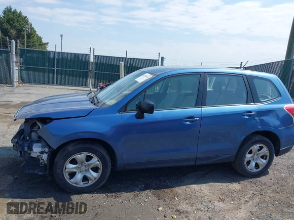 2015 Subaru Forester 2.5i with VIN JF2SJAAC0FG505980, listed as a IAAI auction lot 42010748 with 129,584 mi miles. Bid and sale history available at carsss.com. Image 15.