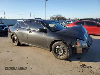 2011 Mitsubishi Galant ES with VIN 4A32B3FF9BE014191, listed as a Copart auction lot 45589565 with 177,962 mi miles and Salvage Title. Bid and sale history available at carsss.com. Image 4.