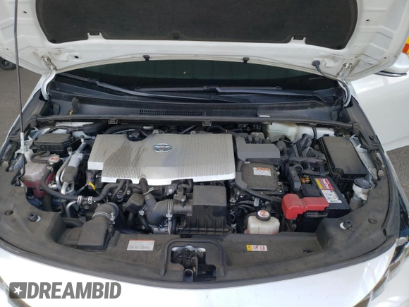 2022 Toyota Prius LE with VIN JTDKAMFP4N3197665, listed as a Copart auction lot 57339955 with 61,063 mi miles and Salvage title. Bid and sale history available at DreamBid. Image 11.