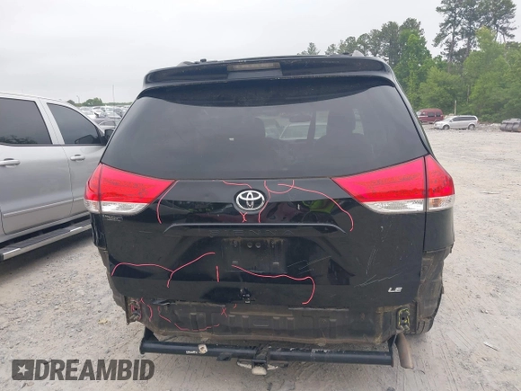 2012 Toyota Sienna LE AAS with VIN 5TDKK3DC4CS250643, listed as a IAAI auction lot 42151241 with 166,176 mi miles and . Bid and sale history available at DreamBid. Image 16.