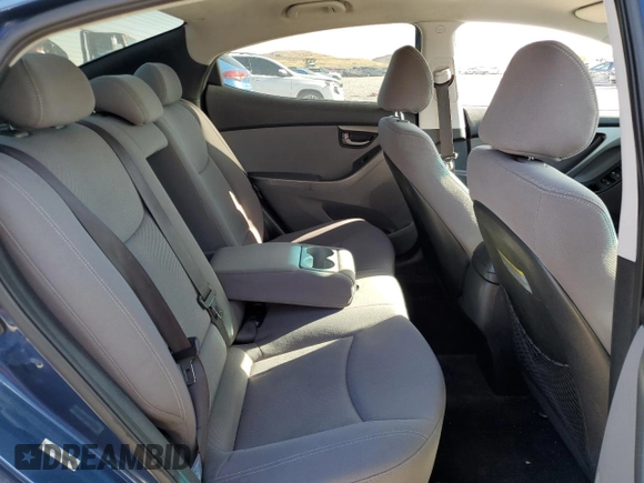 2014 Hyundai Elantra SE z VIN KMHDH4AE4EU190781, wystawiony jako Copart lot #57741175 z przebiegiem 147 410 mil mil oraz Szkoda całkowita • Salvage title. Historia ofert i sprzedaży dostępna na DreamBid. Obrazek 10.