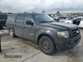 2008 Ford Expedition EL Limited with VIN 1FMFK20588LA22832, listed as a Copart auction lot 86062354 with 176,746 mi miles and Salvage Title. Bid and sale history available at carsss.com. Image 4.