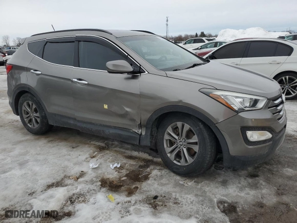 2013 Hyundai Santa Fe GL with VIN 5XYZT3LB9DG023273, listed as a Copart auction lot 45894415 with 213,916 mi miles and Clean Title. Bid and sale history available at carsss.com. Image 4.