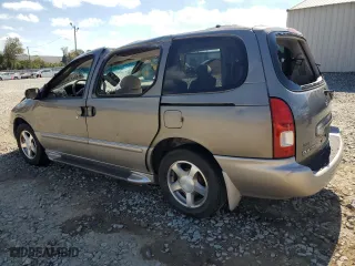 2001 Nissan Quest GXE with VIN 4N2ZN15T21D817883, listed as a Copart auction lot 77659914 with 178,362 mi miles and Non Repairable. Bid and sale history available at carsss.com. Image 2.