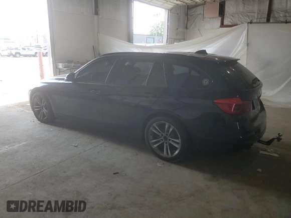 2017 BMW 3 Series 328d xDrive with VIN WBA8J1C39HA018933, listed as a Copart auction lot 58048895 with Not provided miles and Salvage title. Bid and sale history available at DreamBid. Image 2.